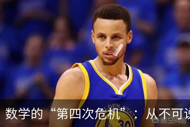 数学的“第四次危机”：从不可说，到无可说